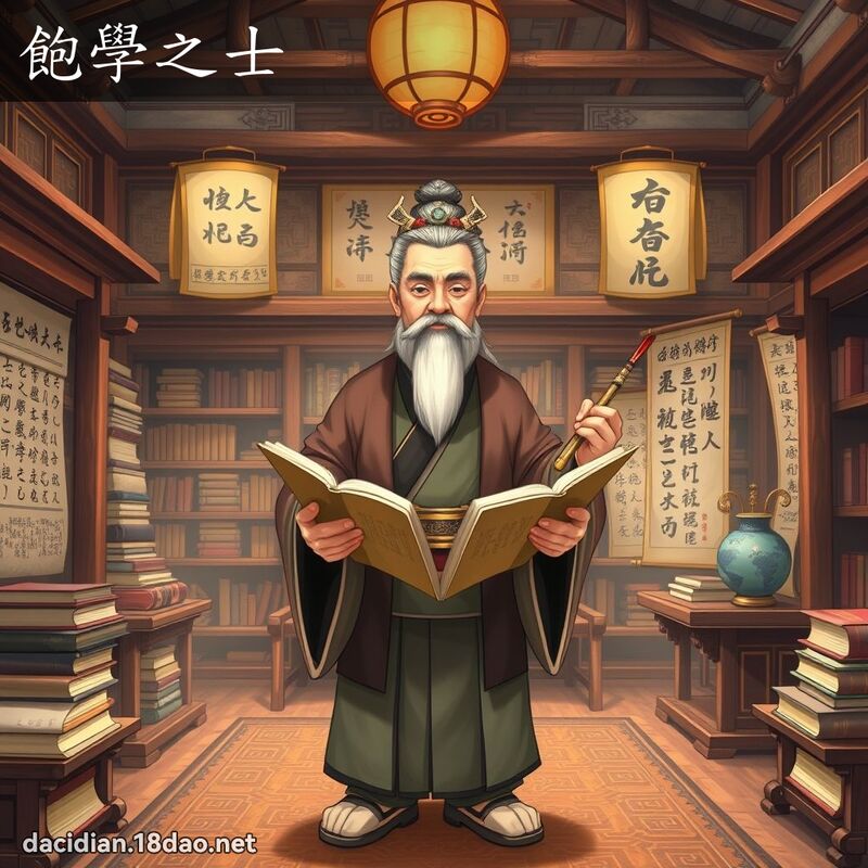 饱学之士 - 国语大辞典配图