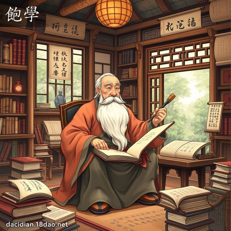 饱学 - 国语大辞典配图