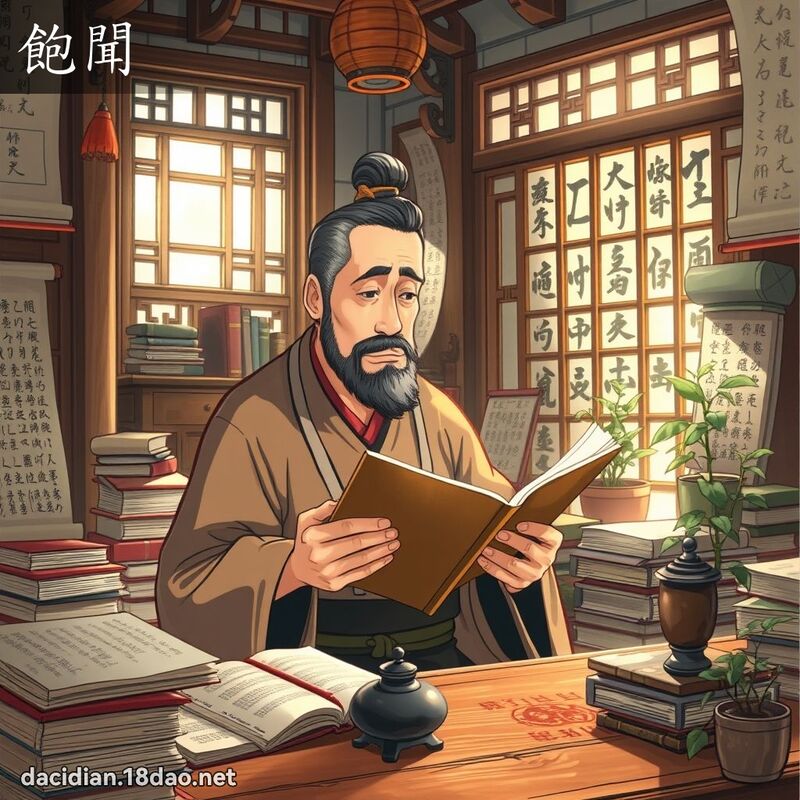 饱闻 - 国语大辞典配图