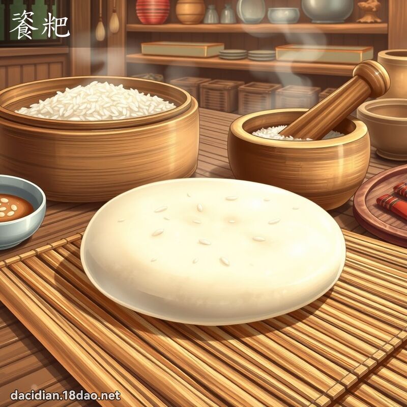 餈粑 - 國語大辭典配圖