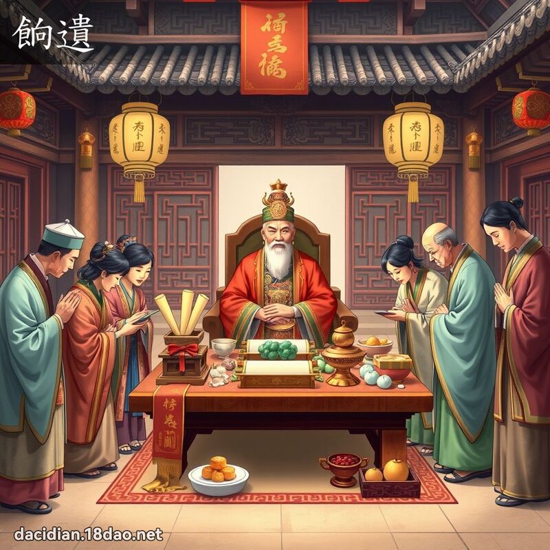 餉遗 - 国语大辞典配图
