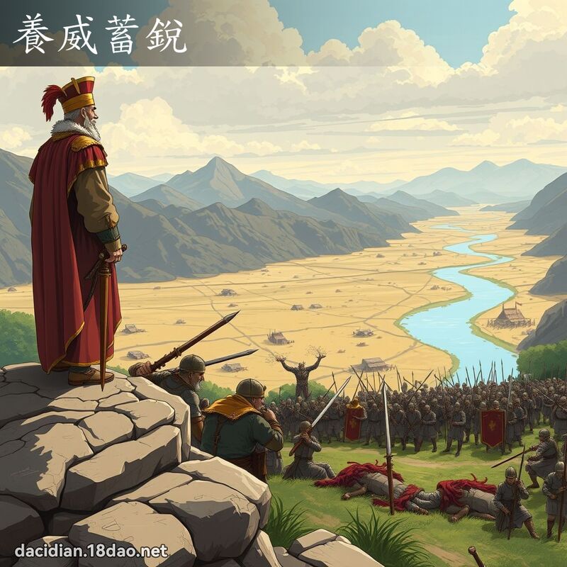 養威蓄銳 - 國語大辭典配圖