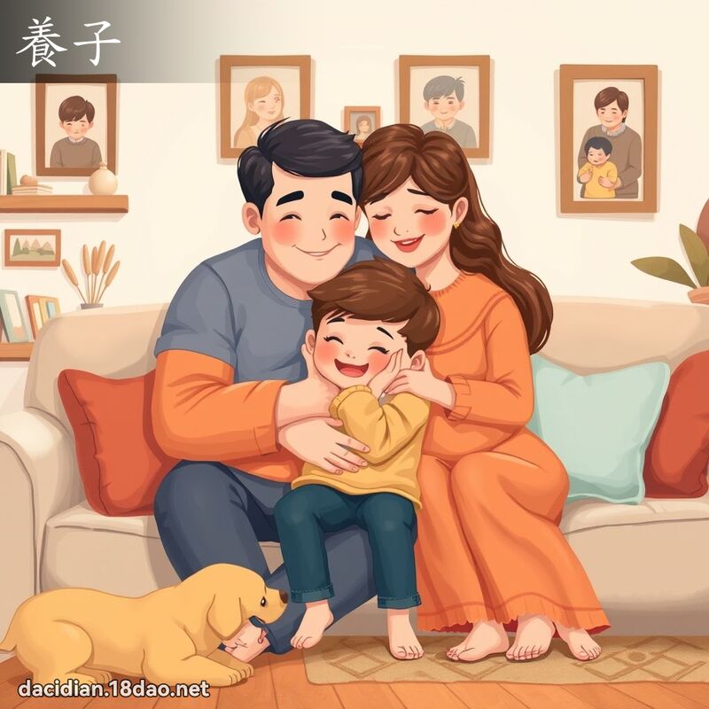 养子 - 国语大辞典配图