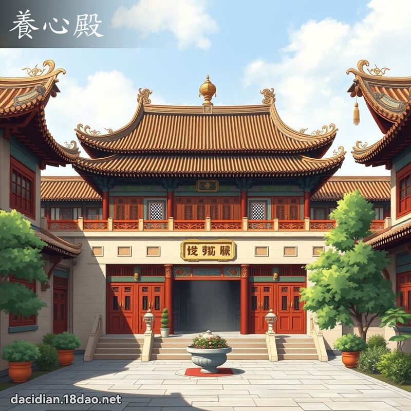 养心殿 - 国语大辞典配图
