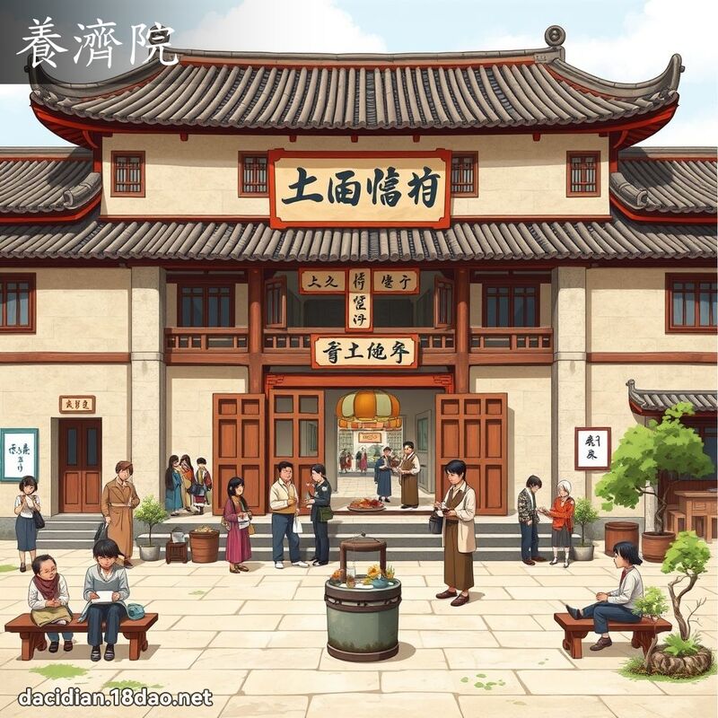 養濟院 - 國語大辭典配圖