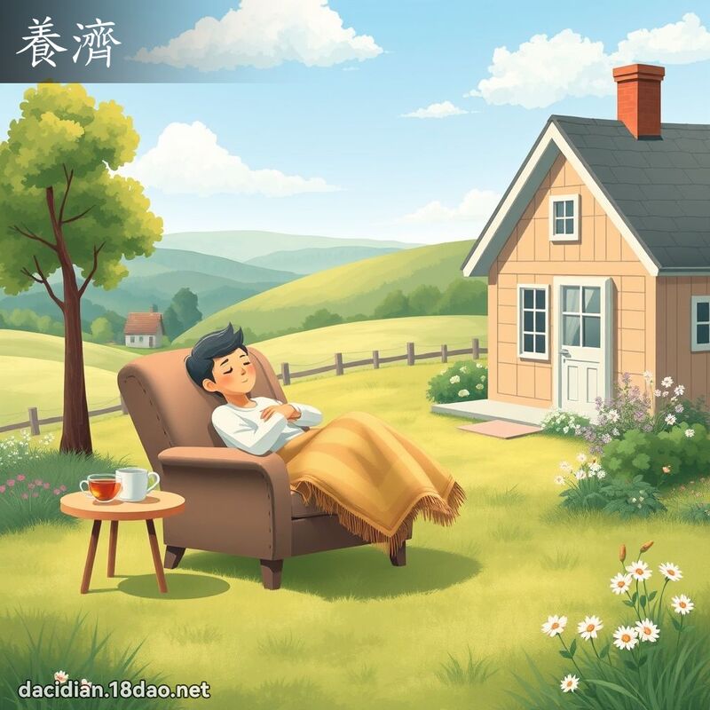 養濟 - 國語大辭典配圖