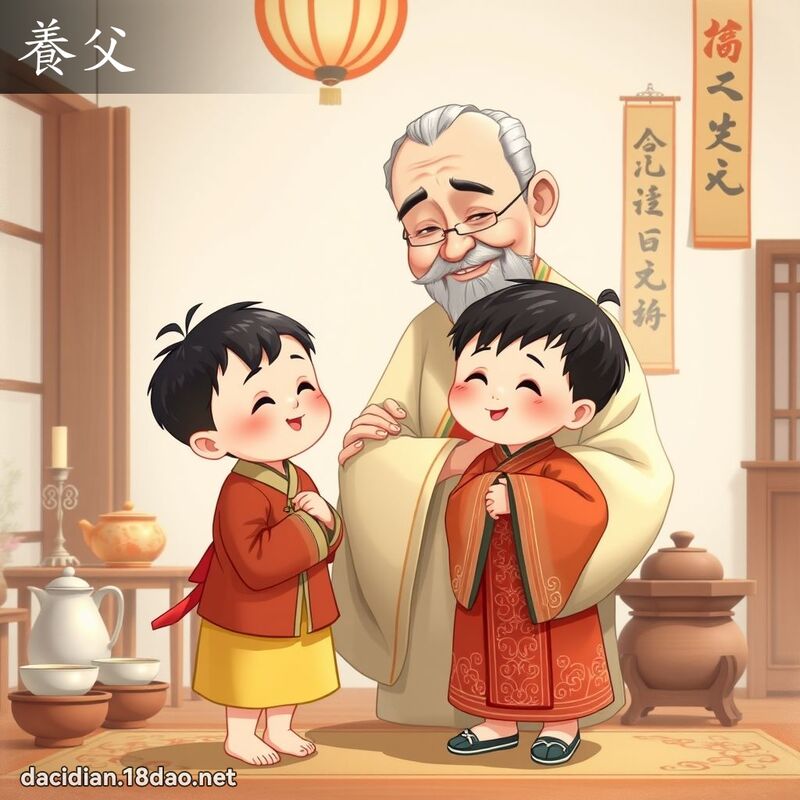 詞語: 養父 (多意詞)