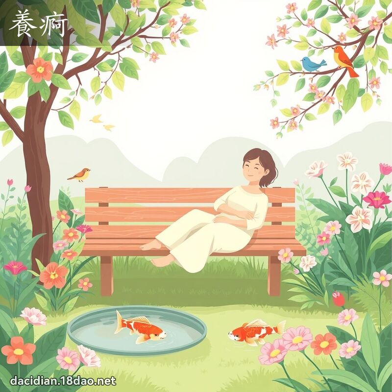 養痾 - 國語大辭典配圖