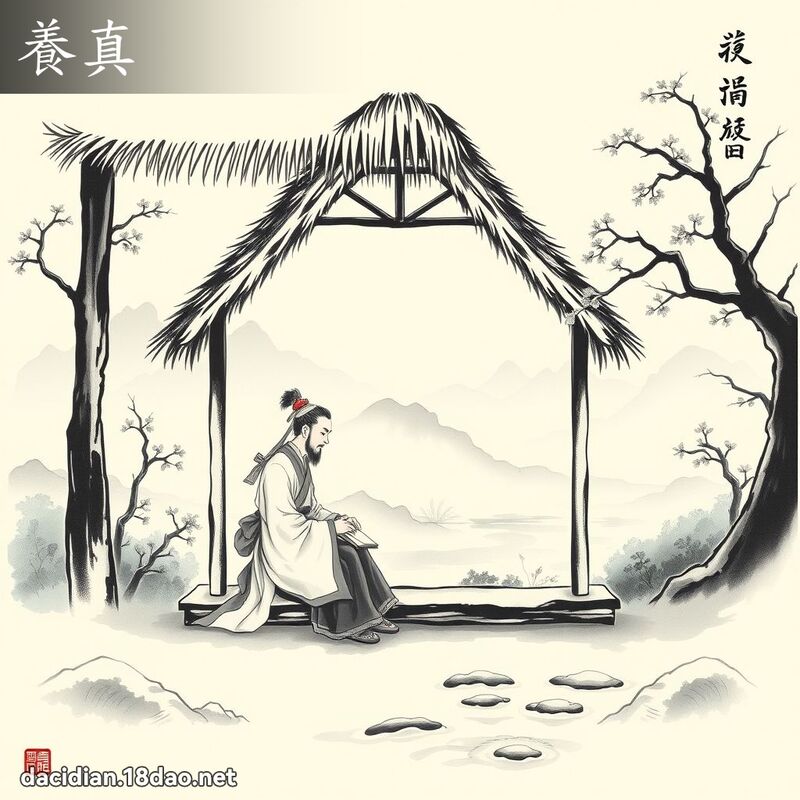 養真 - 國語大辭典配圖