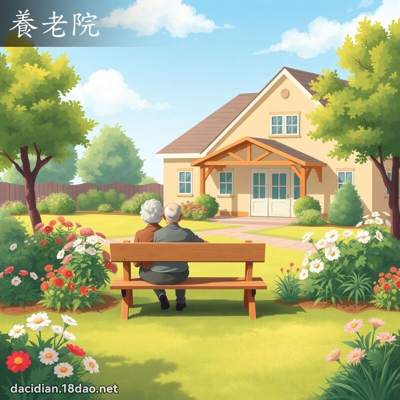 养老院 - 国语大辞典配图