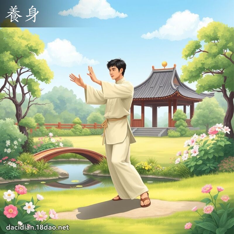 养身 - 国语大辞典配图