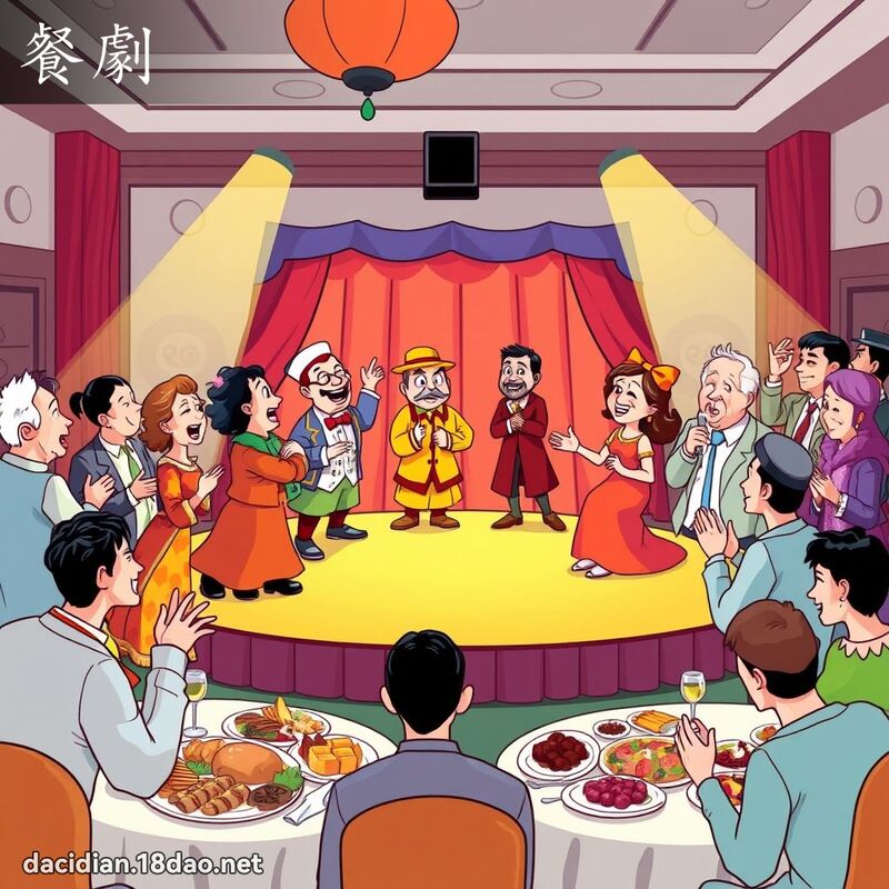 餐剧 - 国语大辞典配图