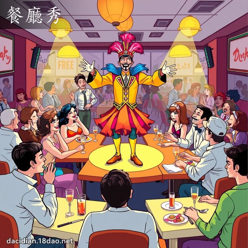 餐厅秀 - 国语大辞典配图