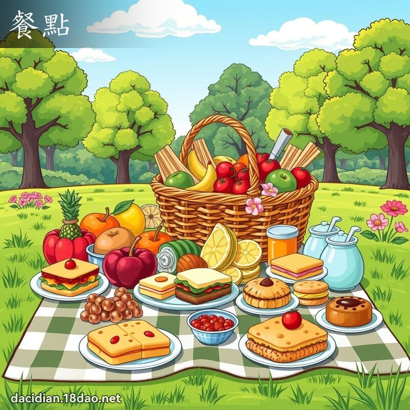 餐點 - 國語大辭典配圖