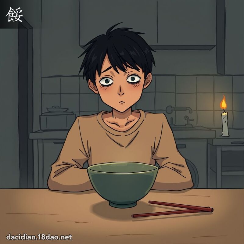 餒 - 國語大辭典配圖