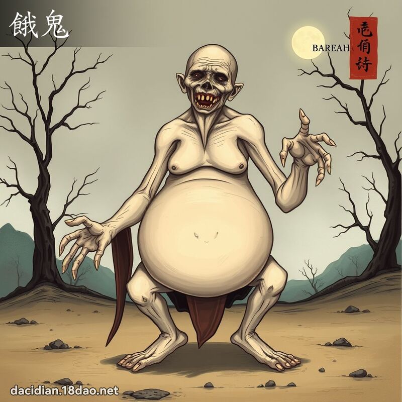 饿鬼 - 国语大辞典配图