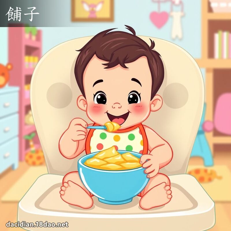 餔子 - 国语大辞典配图