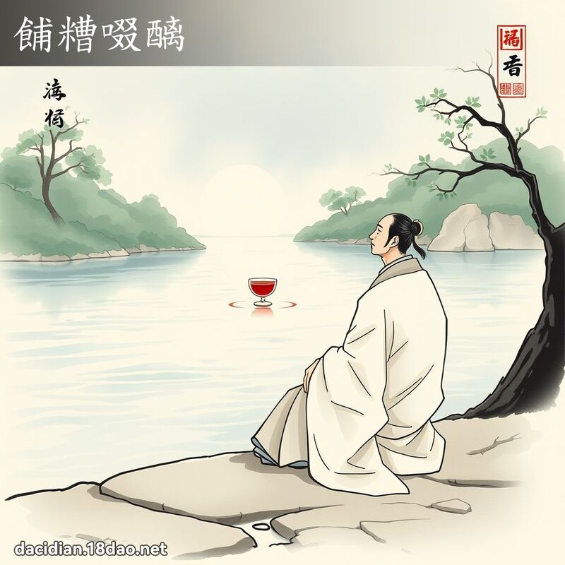餔糟啜醨 - 国语大辞典配图
