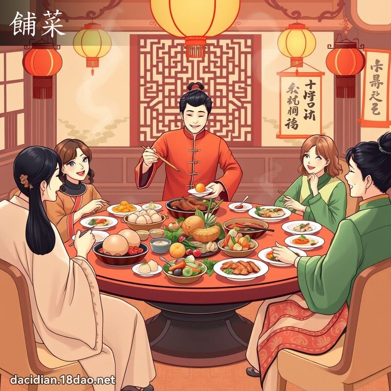 餔菜 - 國語大辭典配圖