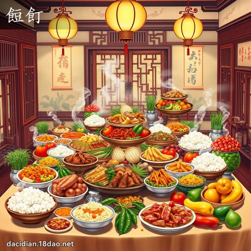 餖飣 - 国语大辞典配图