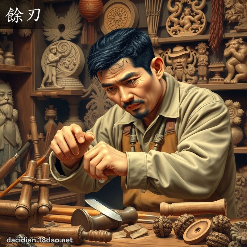 余刃 - 国语大辞典配图