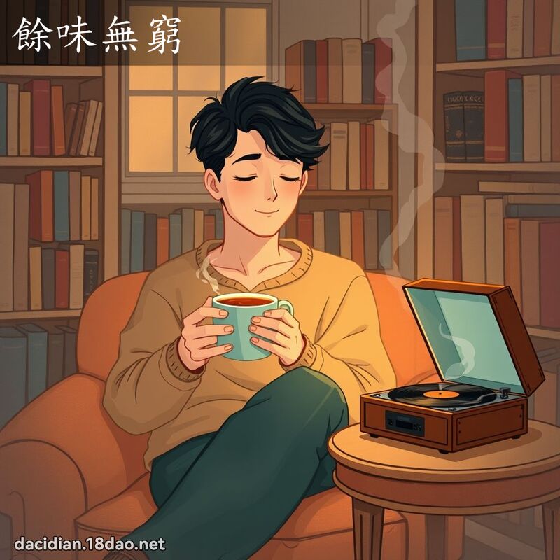餘味無窮 - 國語大辭典配圖