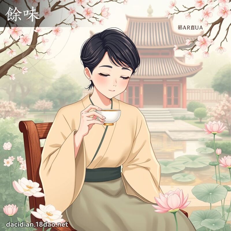 餘味 - 國語大辭典配圖