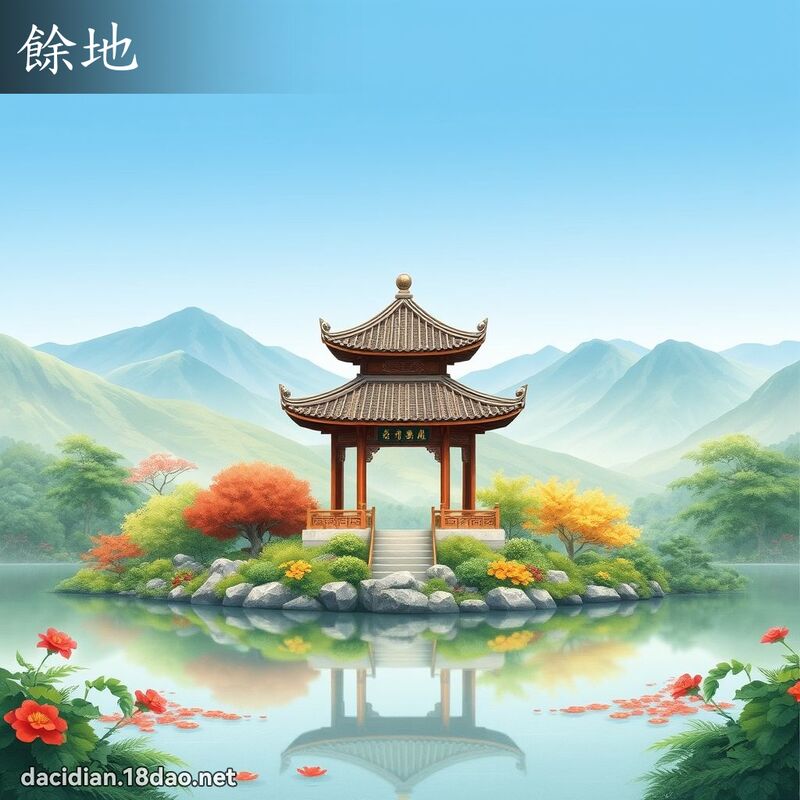 余地 - 国语大辞典配图