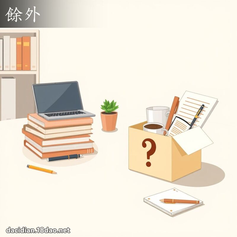 余外 - 国语大辞典配图