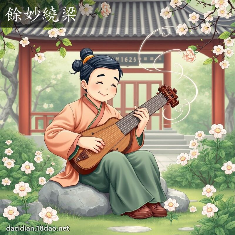 餘妙繞梁 - 國語大辭典配圖