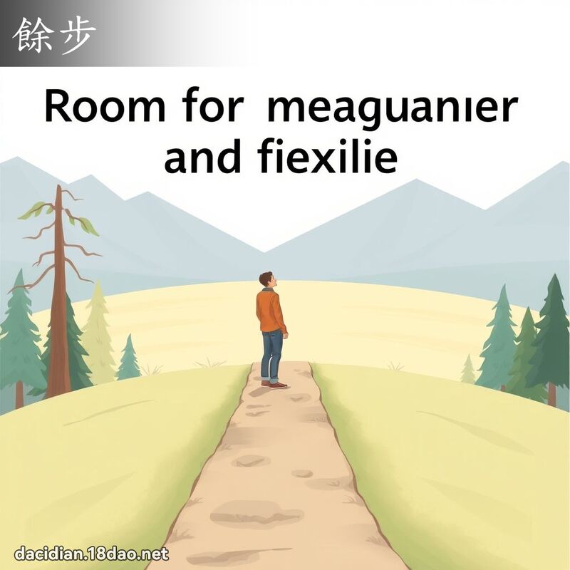 余步 - 国语大辞典配图