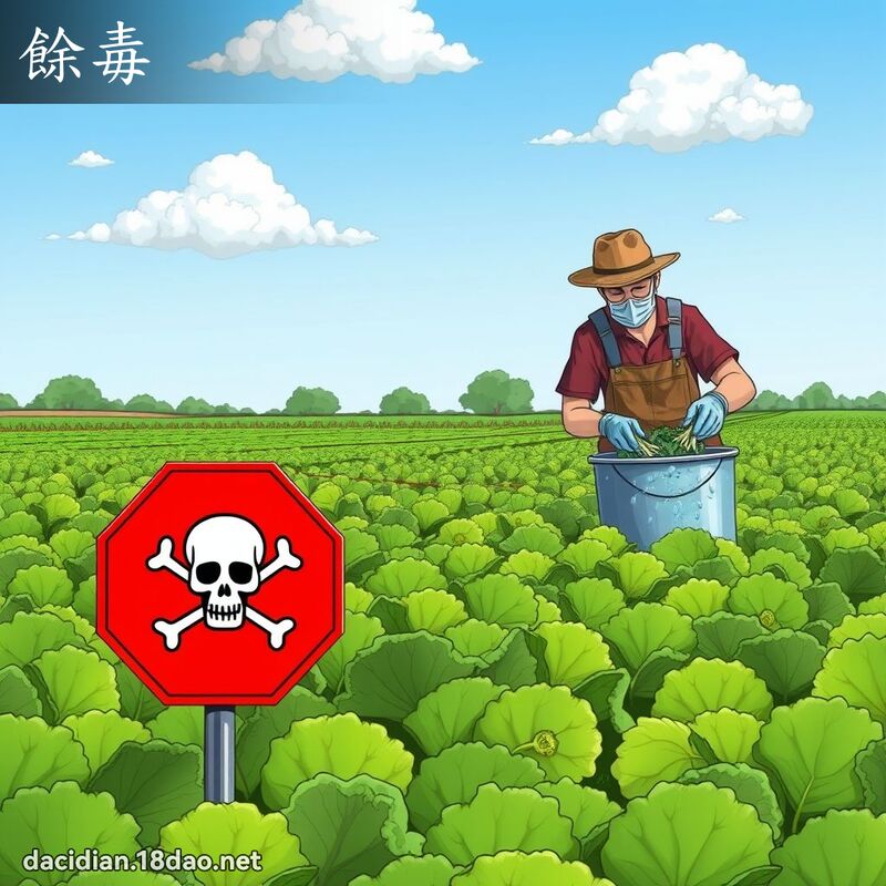 余毒 - 国语大辞典配图