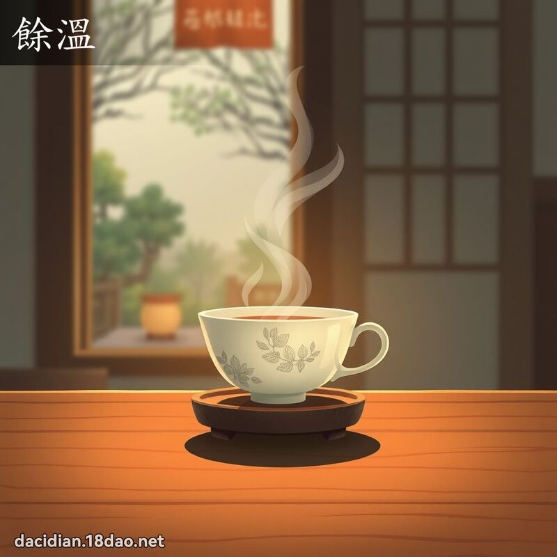 余温 - 国语大辞典配图