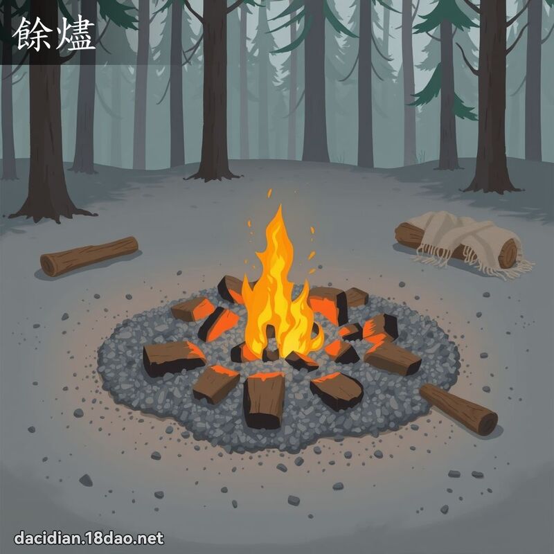 余烬 - 国语大辞典配图