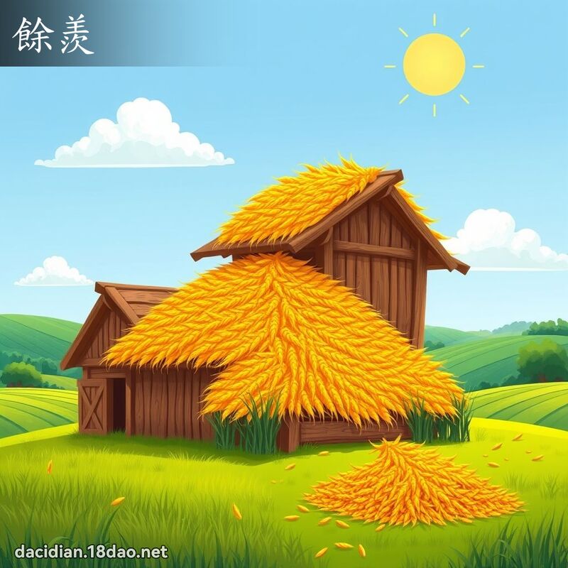 余羡 - 国语大辞典配图