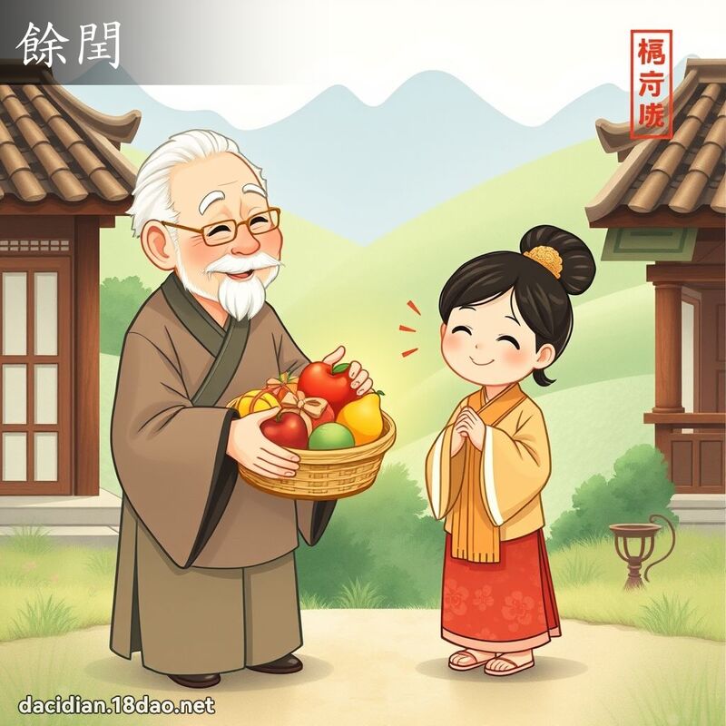 餘閏 - 國語大辭典配圖