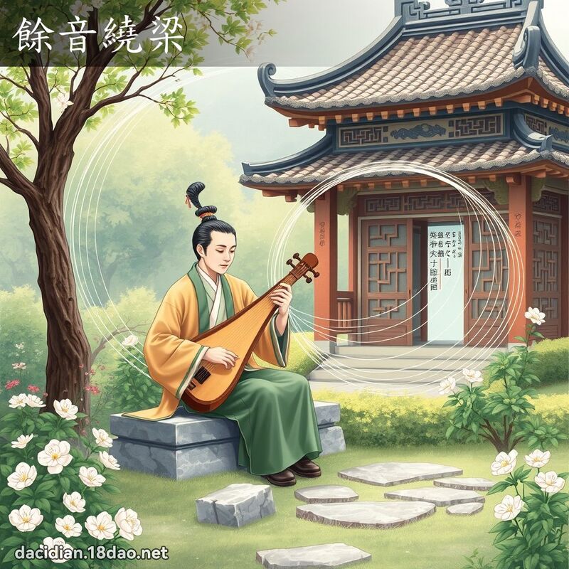 餘音繞梁 - 國語大辭典配圖