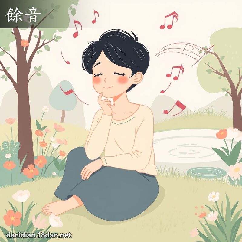 餘音 - 國語大辭典配圖