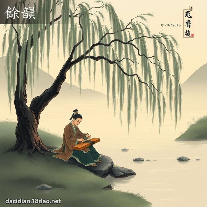餘韻 - 國語大辭典配圖