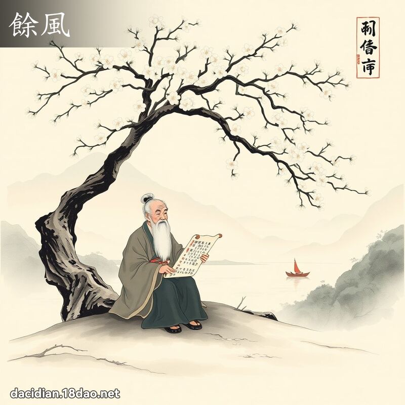 余风 - 国语大辞典配图