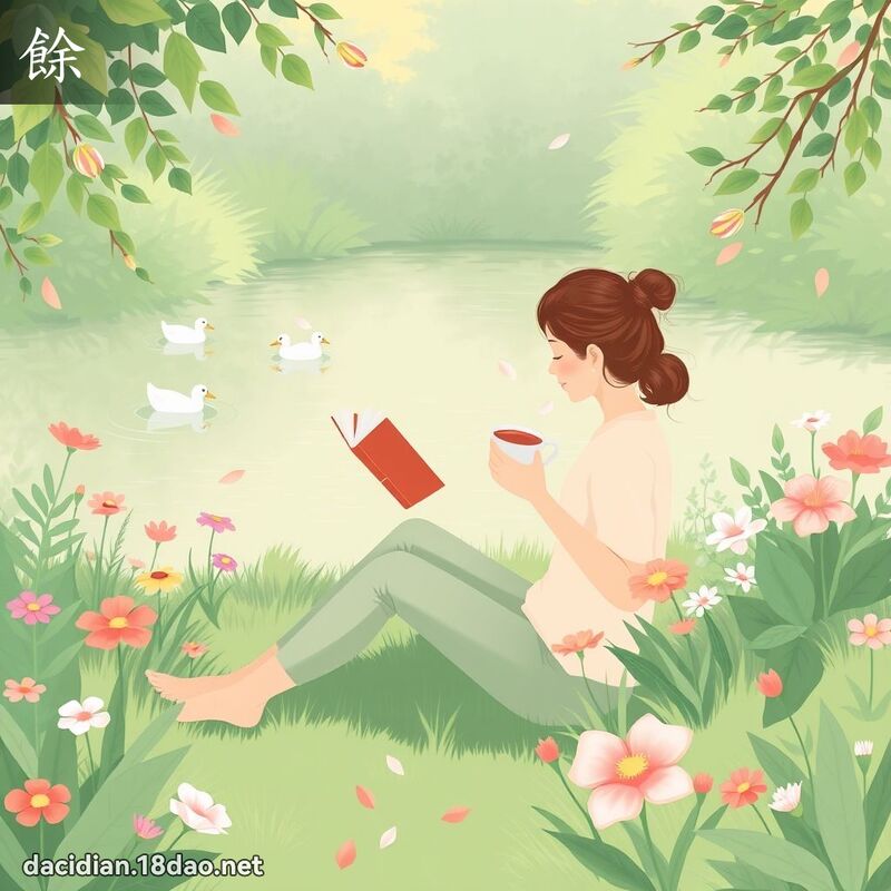 餘 - 國語大辭典配圖