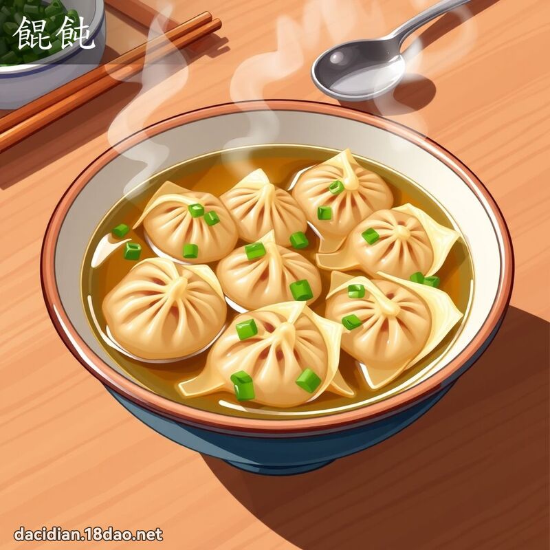 餛飩 - 國語大辭典配圖