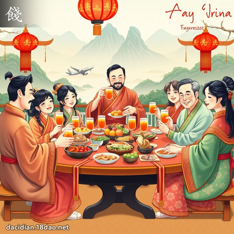 餞 - 國語大辭典配圖