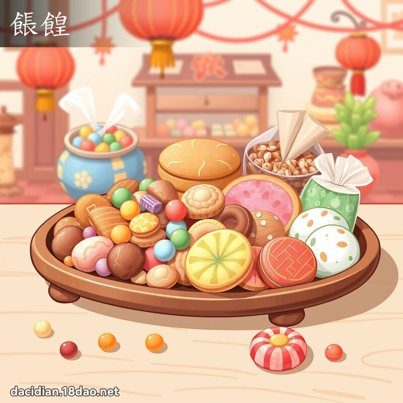 餦餭 - 國語大辭典配圖