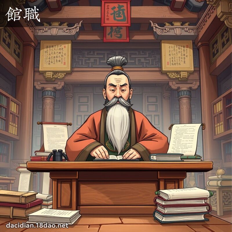 館職 - 國語大辭典配圖