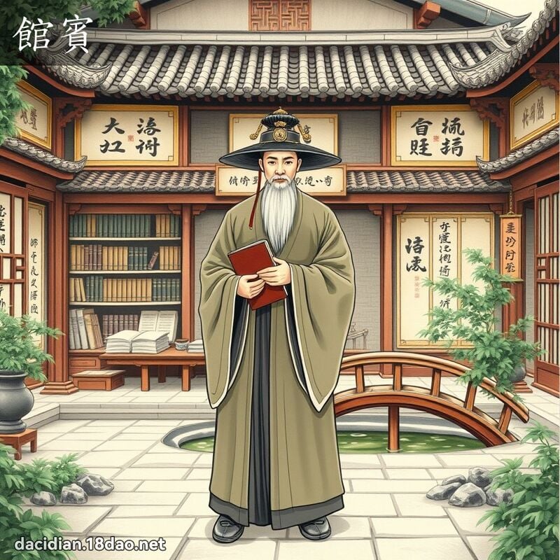馆宾 - 国语大辞典配图