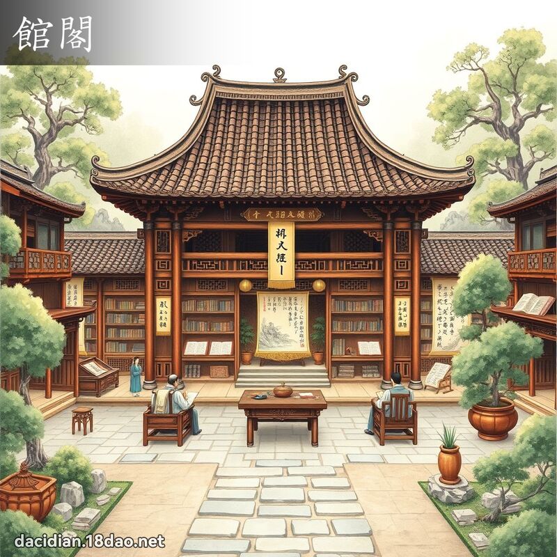 館閣 - 國語大辭典配圖