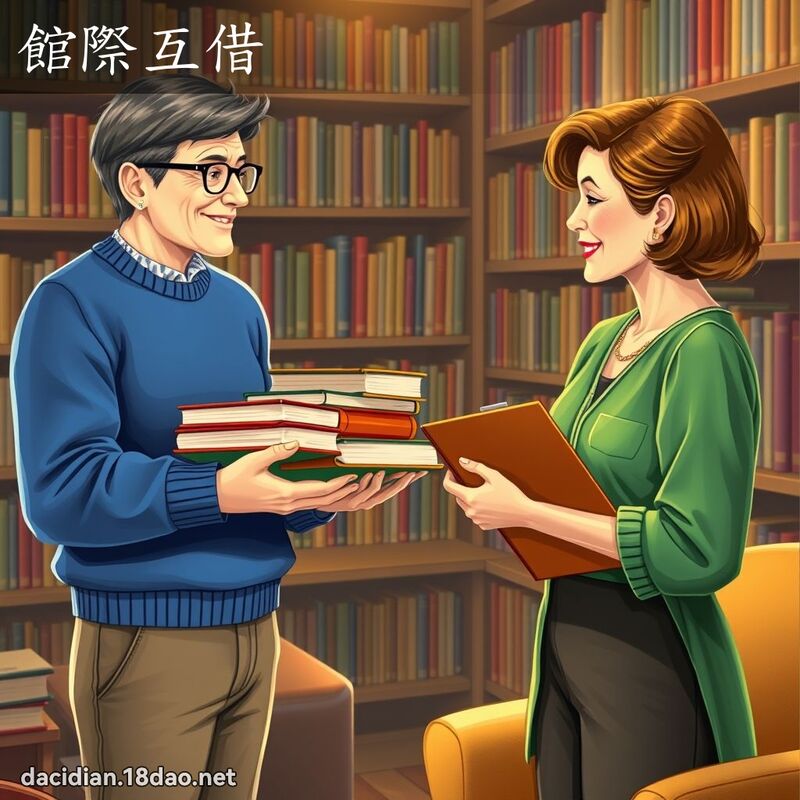 館際互借 - 國語大辭典配圖