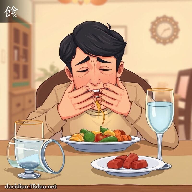 餩 - 国语大辞典配图