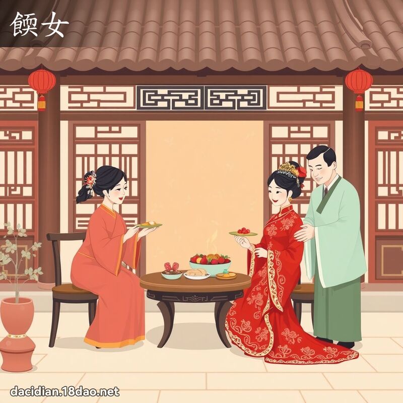 餪女 - 國語大辭典配圖